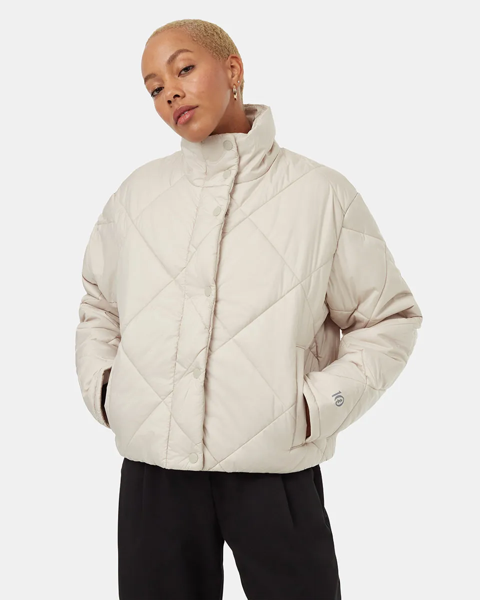 Cloud Shell Short Puffer sold by tentree