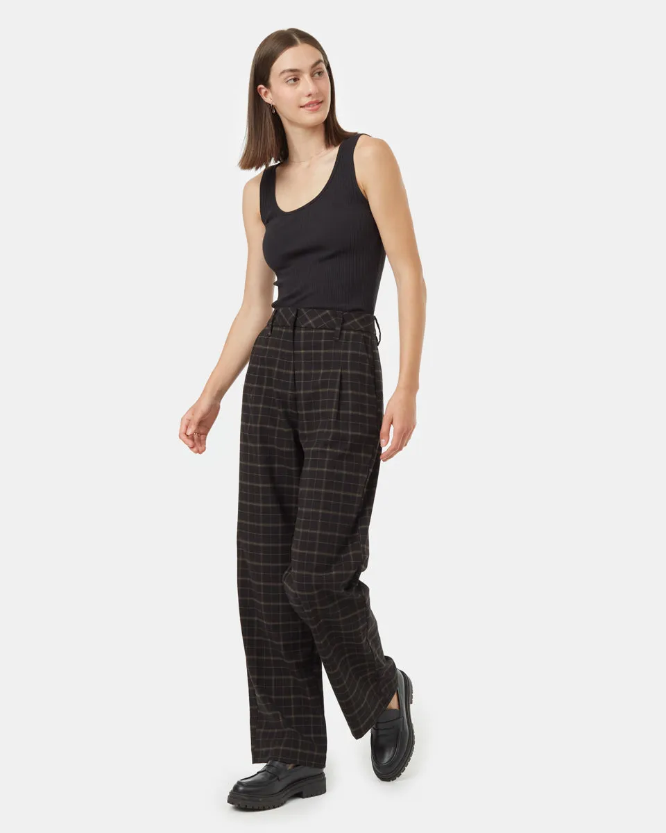 Soft EcoTwill Pleat Front Pant sold by tentree product image thumbnail 2