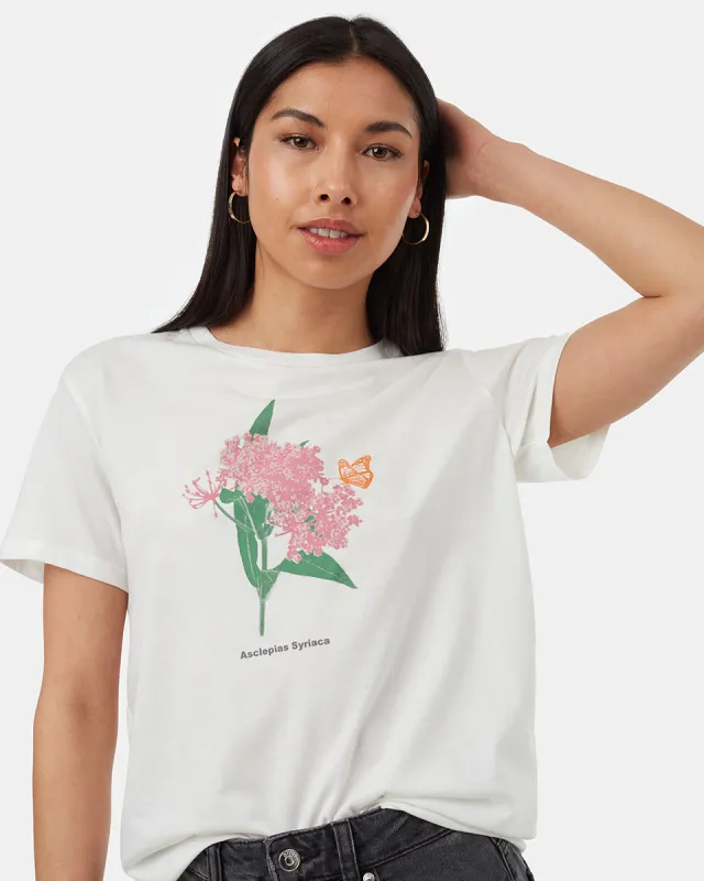 Monarch Botanical T-Shirt sold by tentree