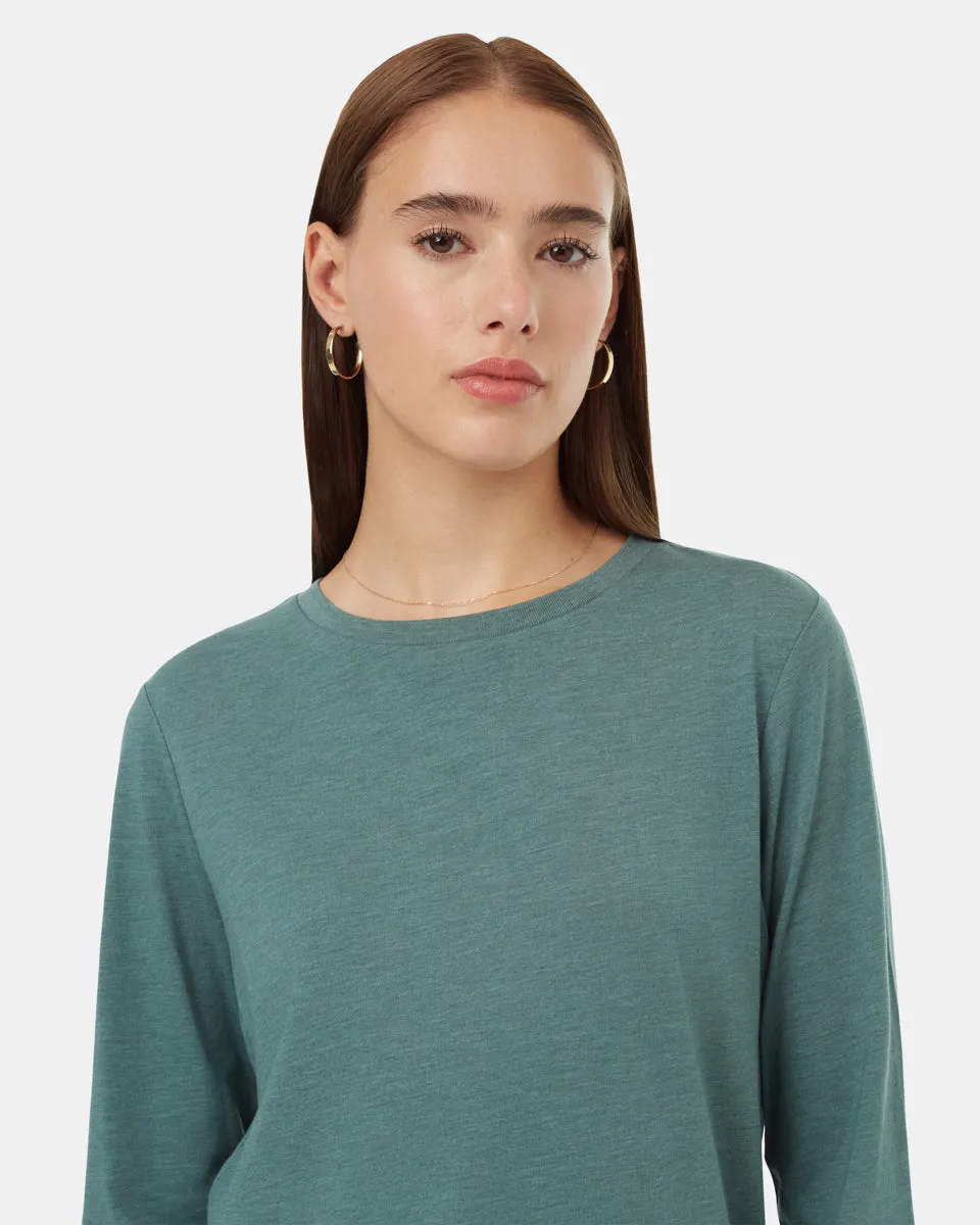 TreeBlend Longsleeve T-Shirt sold by tentree product image thumbnail 4