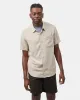 Hemp Button Front Shortsleeve Shirt (Midnight Blue) sold by tentree