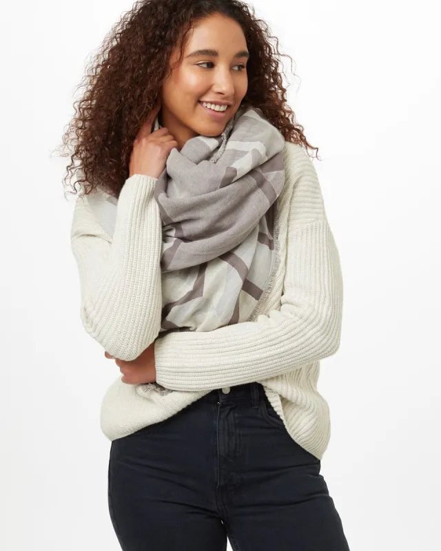 Cotton Geo Blanket Scarf sold by tentree
