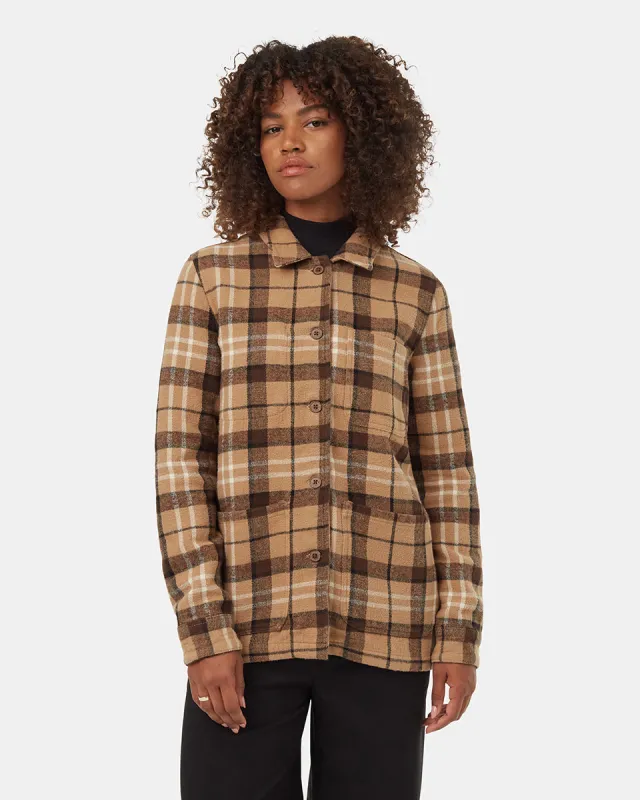 Flannel Utility Jacket sold by tentree
