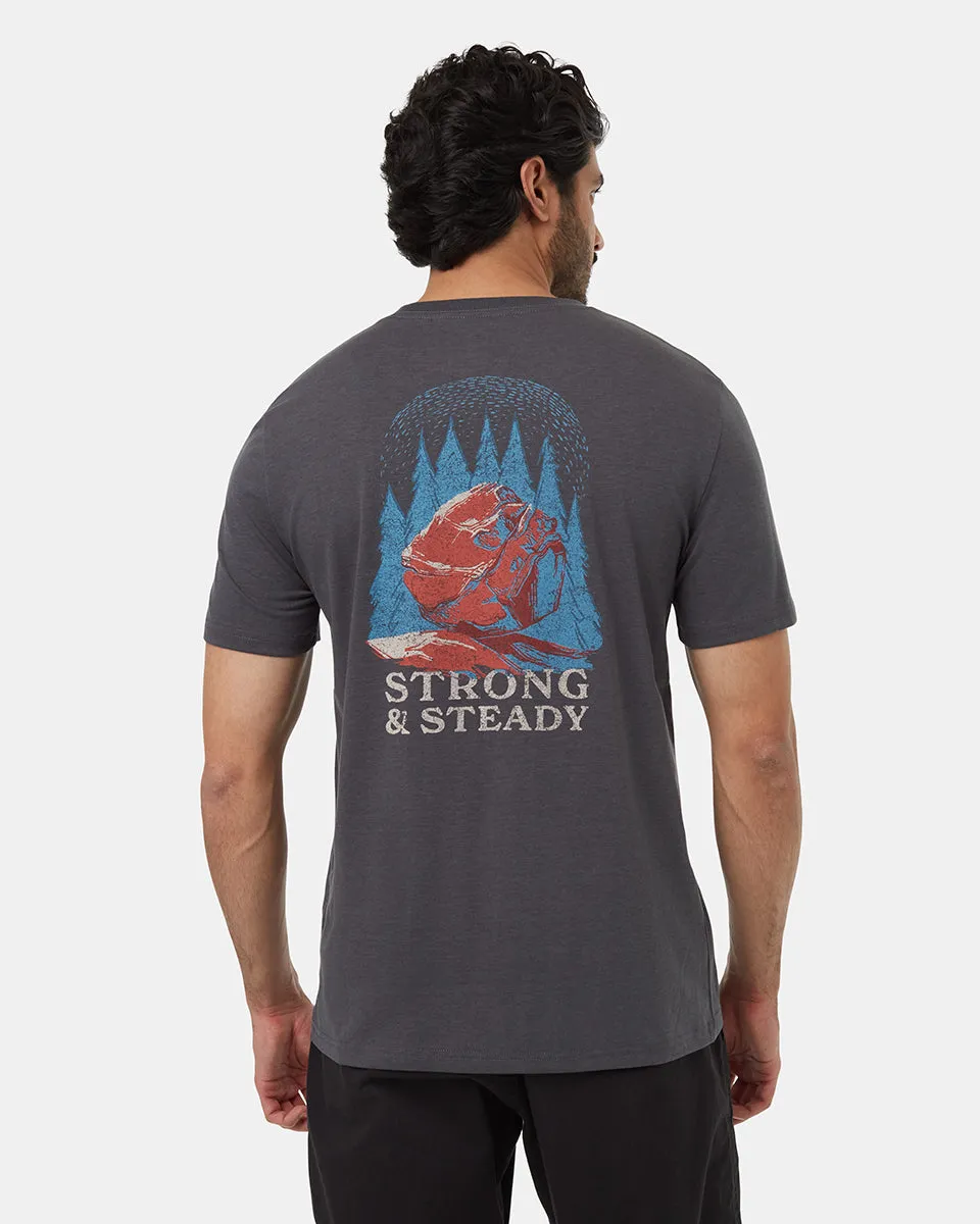 Strong & Steady T-Shirt sold by tentree product image thumbnail 3