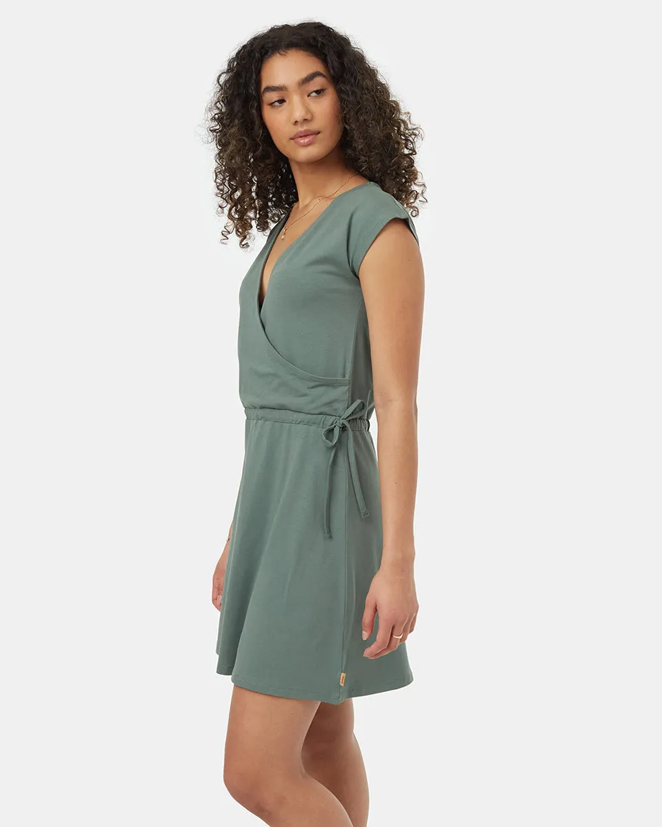 Knit Wrap Dress sold by tentree product image thumbnail 2