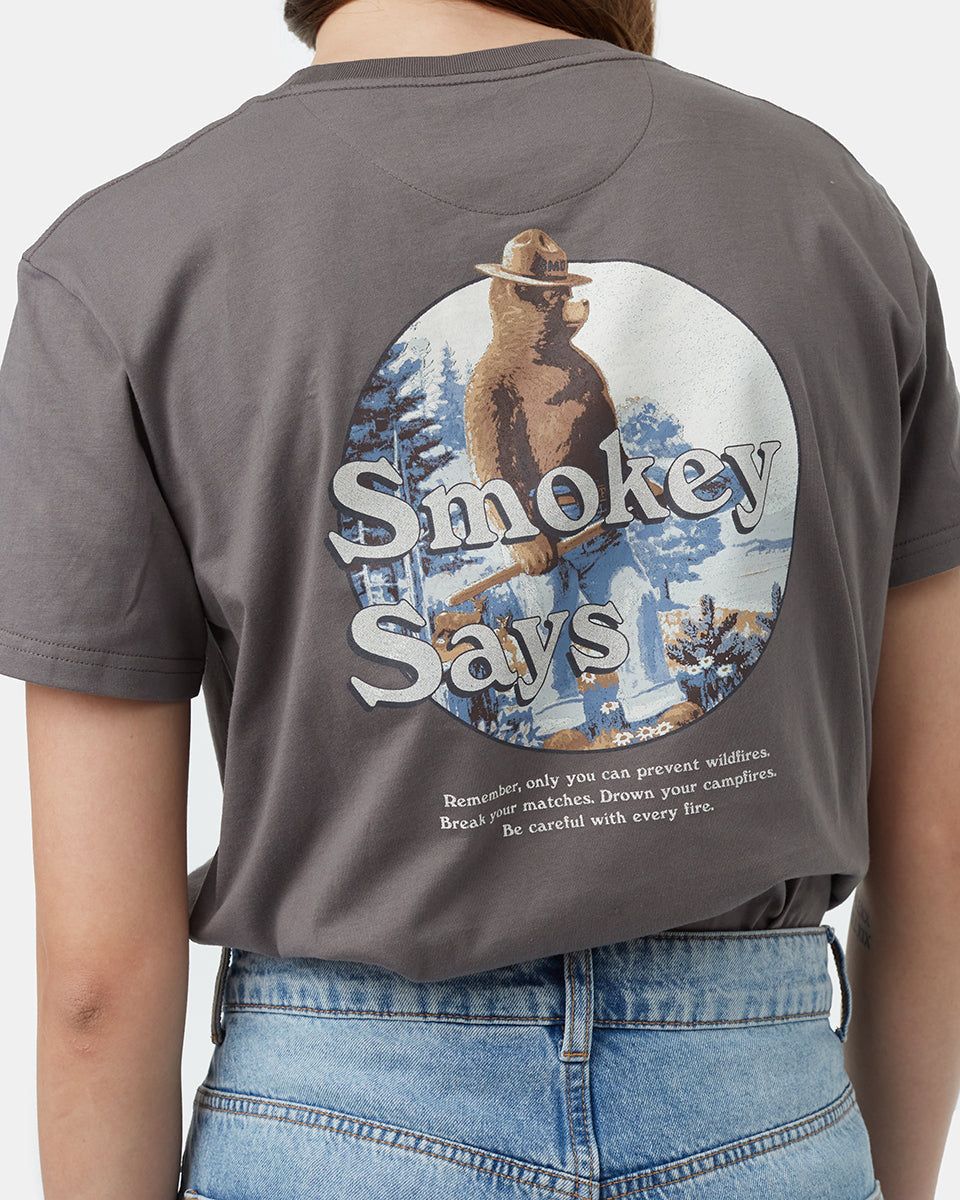 Smokey Bear Says T-Shirt sold by tentree product image thumbnail 5