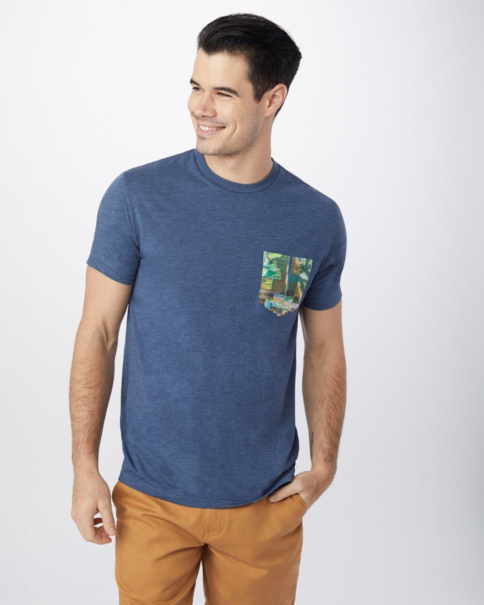 M Scan Pocket T-Shirt sold by tentree product image thumbnail 4