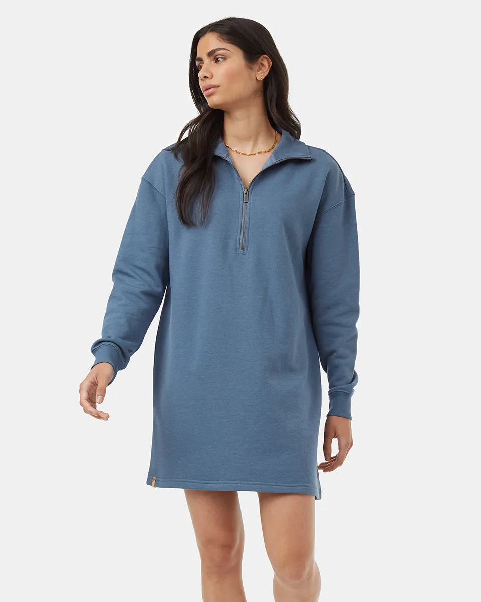 1/4 Zip Fleece Dress sold by tentree product image thumbnail 2