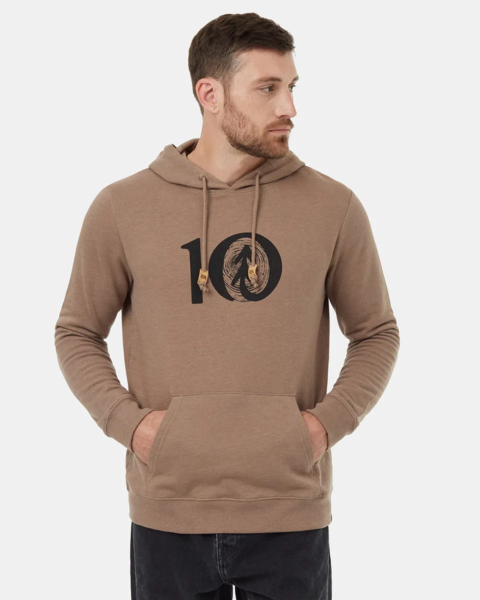 Woodgrain Ten Hoodie sold by tentree