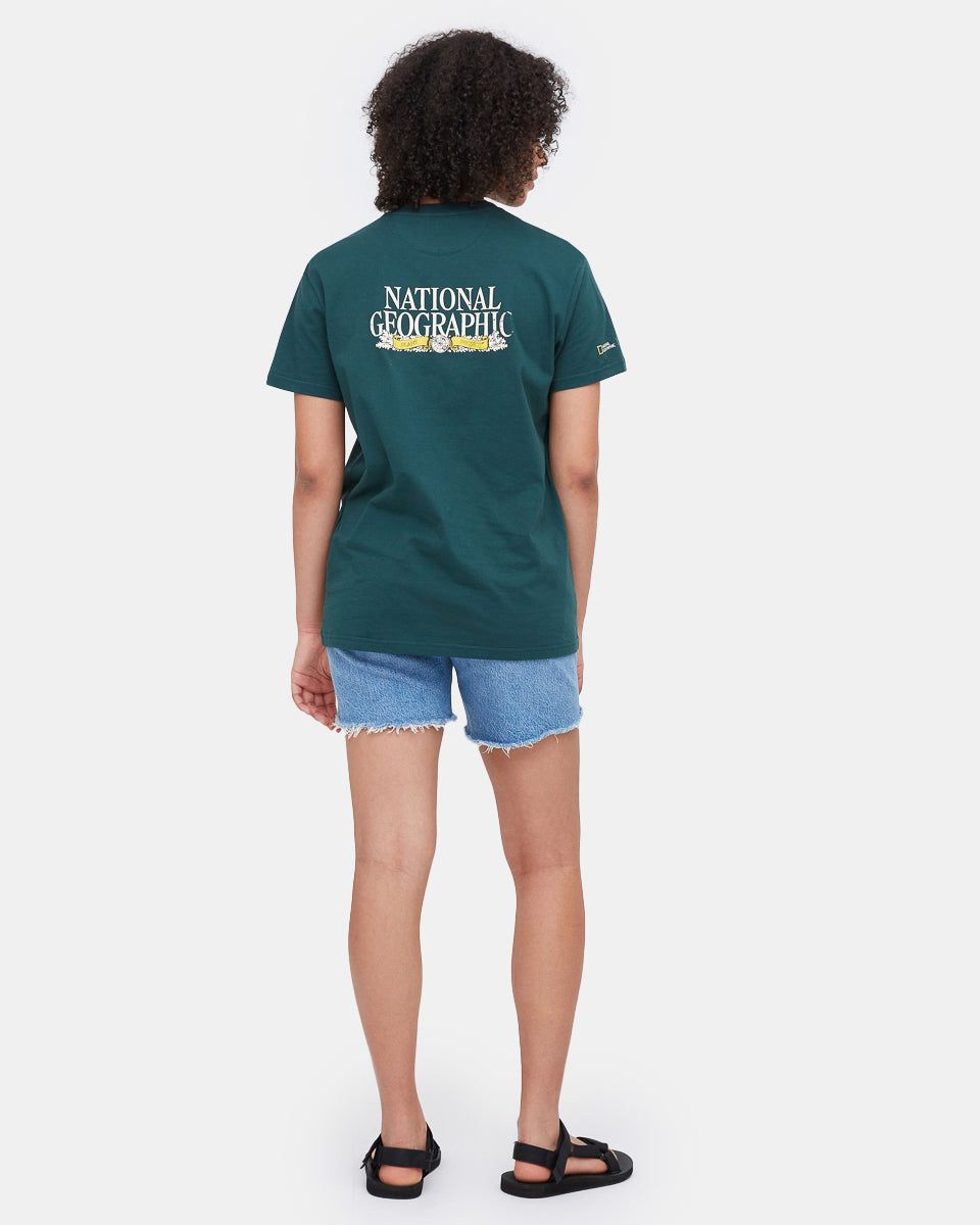 National Geographic Logo Unisex T-Shirt sold by tentree product image thumbnail 3