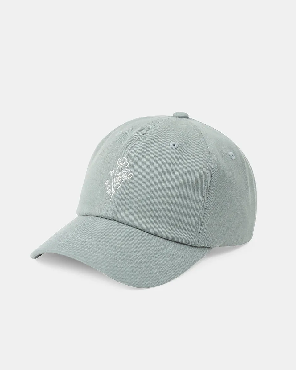 Flower Embroidery Peak Hat sold by tentree