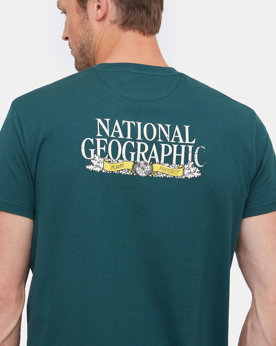 National Geographic Logo Unisex T-Shirt sold by tentree product image thumbnail 7