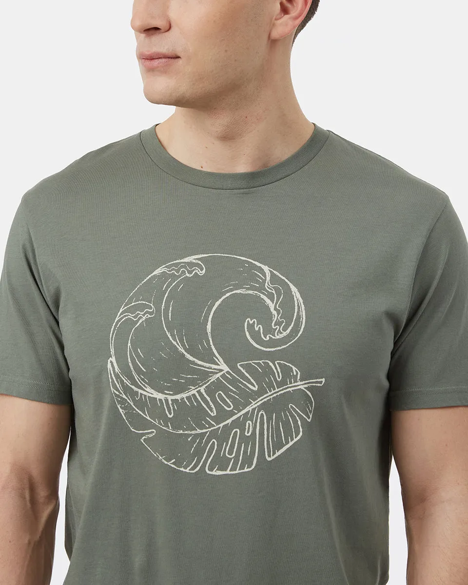 Palm Wave T-Shirt sold by tentree product image thumbnail 4