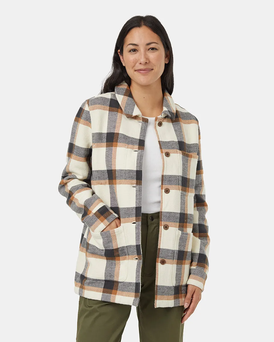 Flannel Utility Jacket sold by tentree