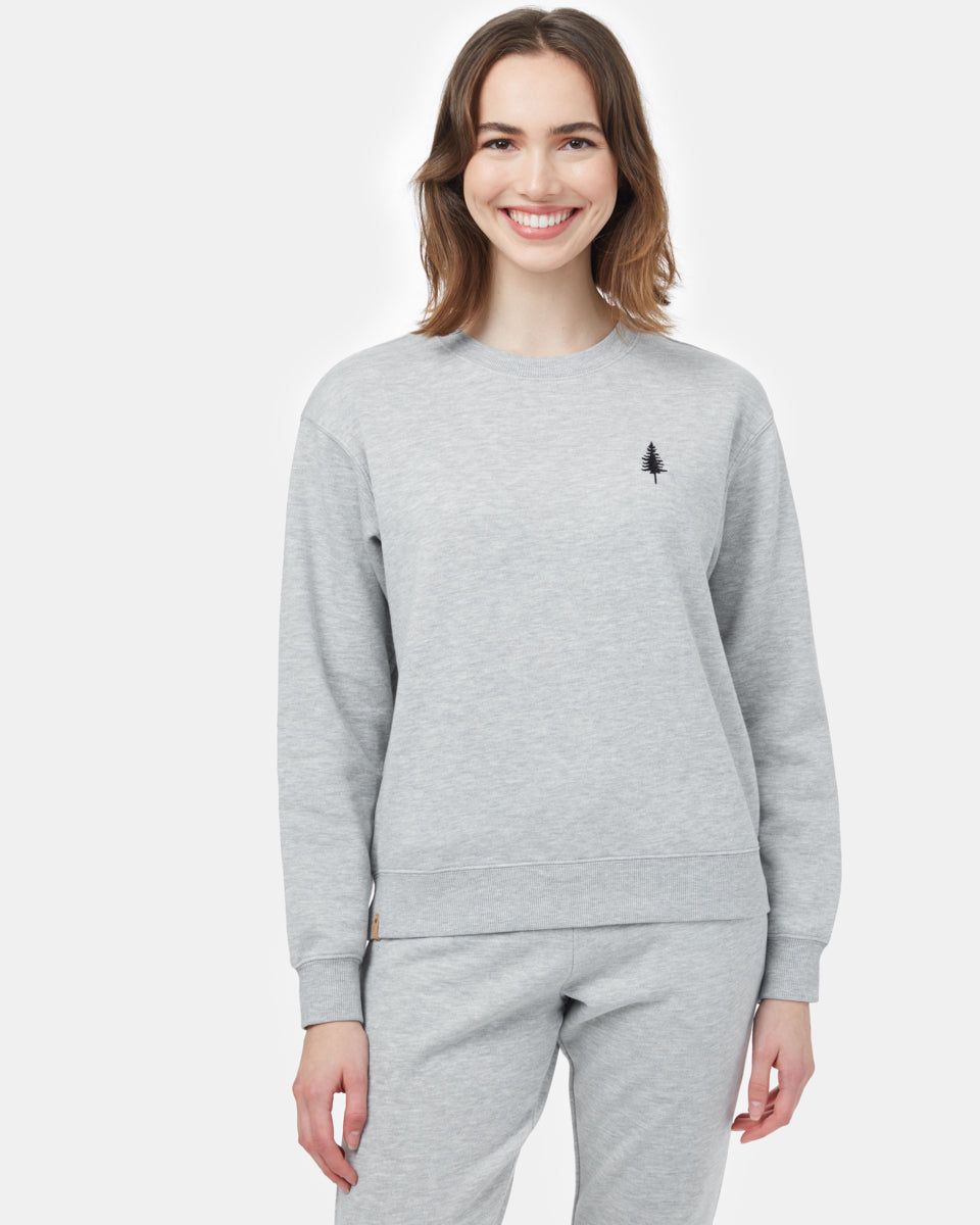 TreeFleece Golden Spruce Crew sold by tentree