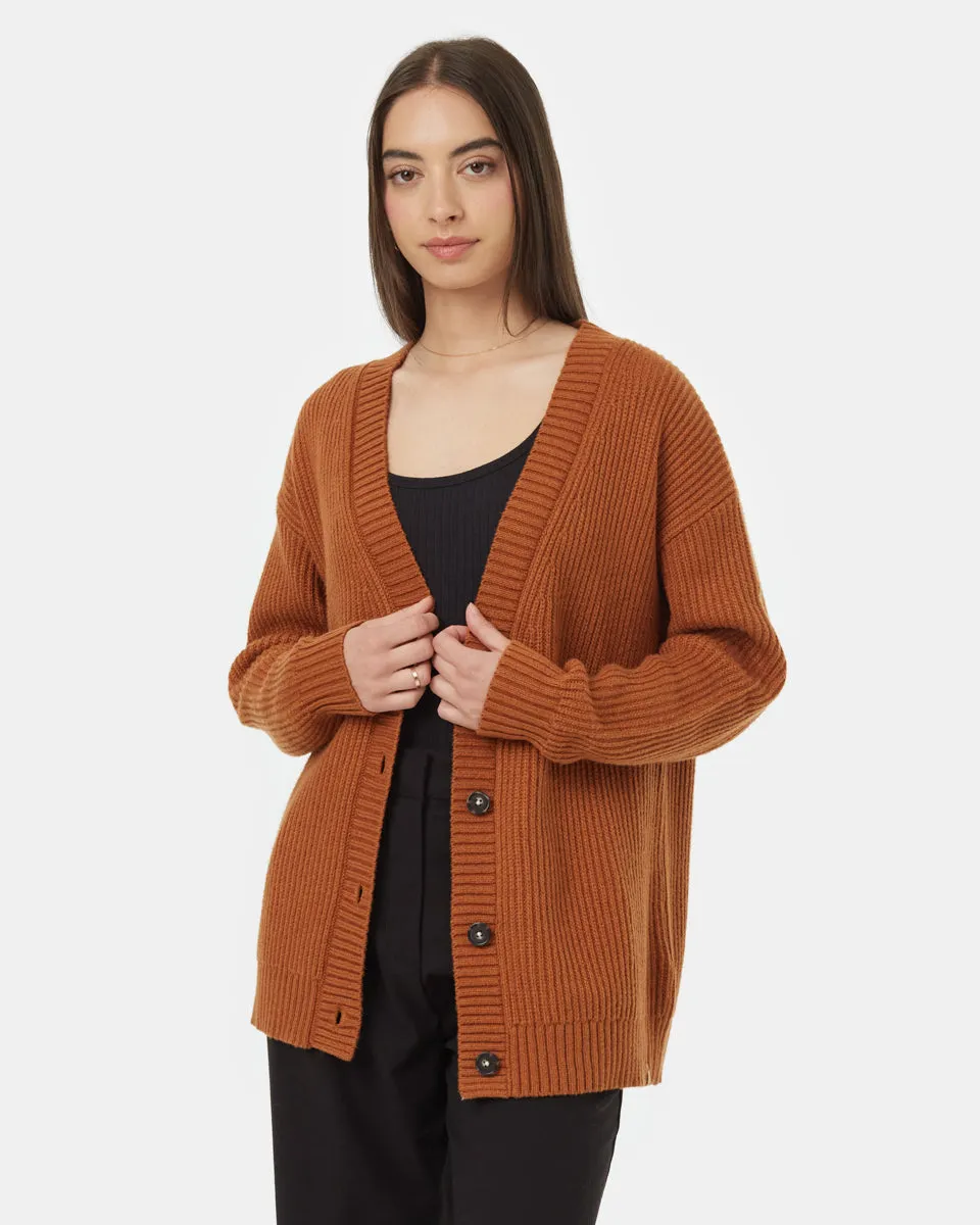 Highline Oversized Button Cardigan sold by tentree
