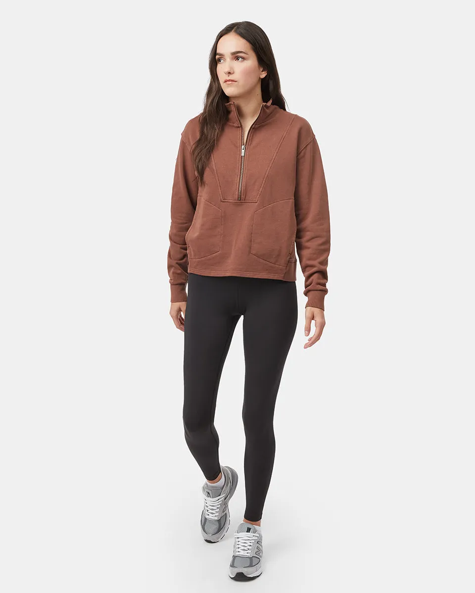 Organic Cotton French Terry Half Zip sold by tentree