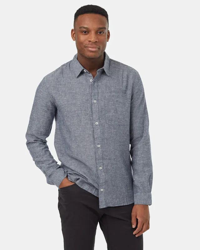 Hemp Button Front Shirt sold by tentree