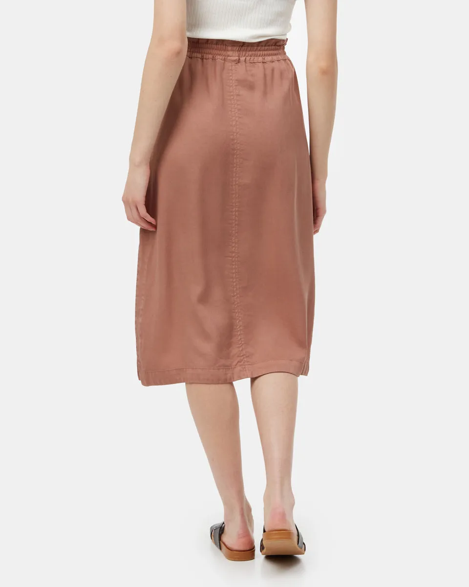 Tencel Midi Skirt sold by tentree product image thumbnail 3