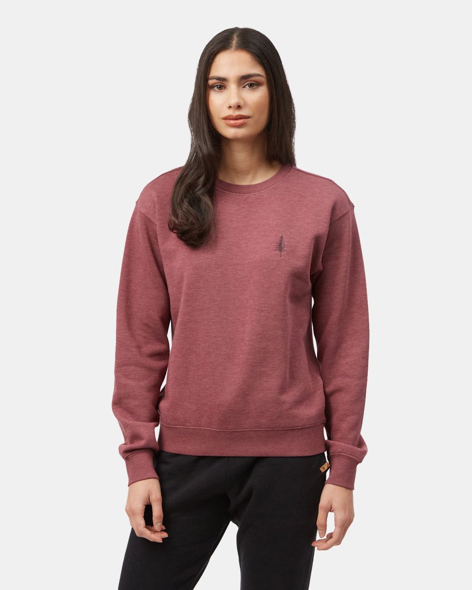 TreeFleece Golden Spruce Crew sold by tentree