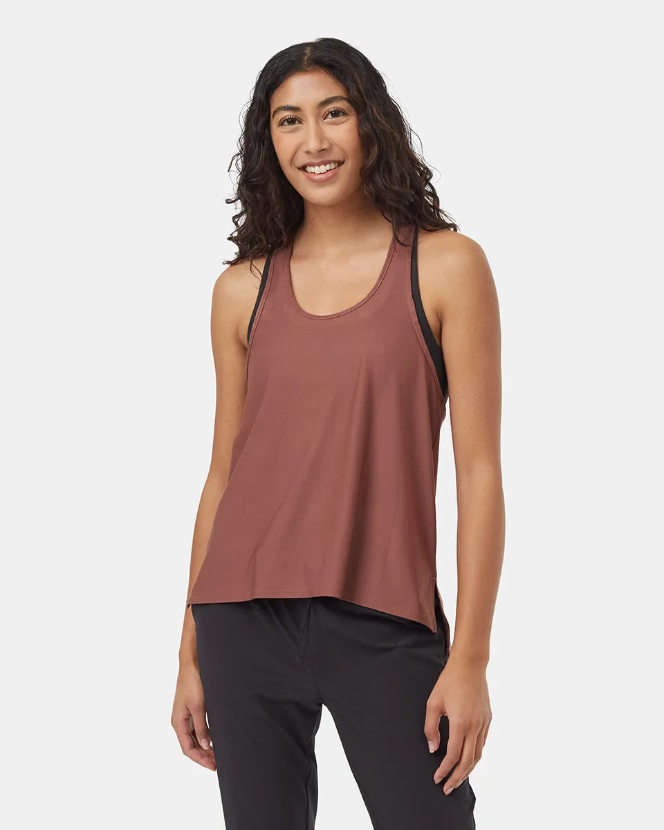 Active Soft Knit Light Twist Tank sold by tentree