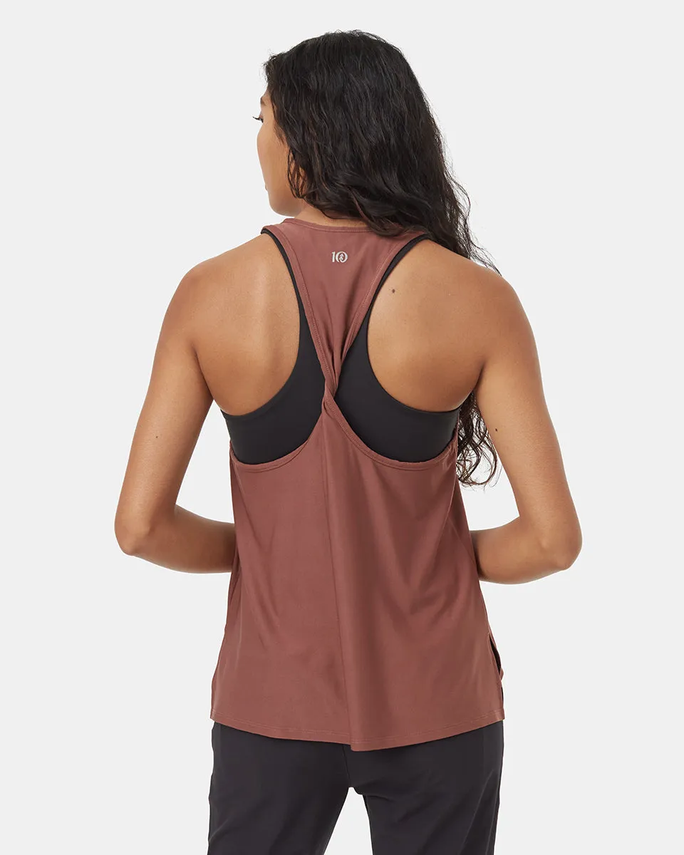 Active Soft Knit Light Twist Tank sold by tentree product image thumbnail 3