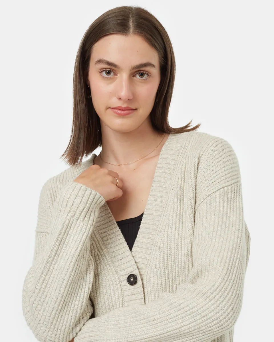 Highline Oversized Button Cardigan sold by tentree product image thumbnail 4