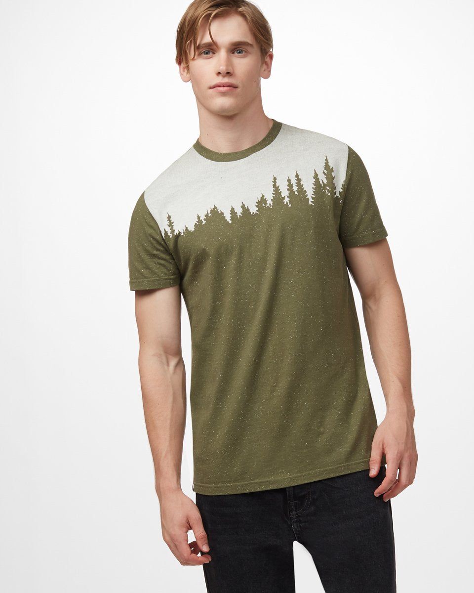 M Snow Juniper T-Shirt sold by tentree