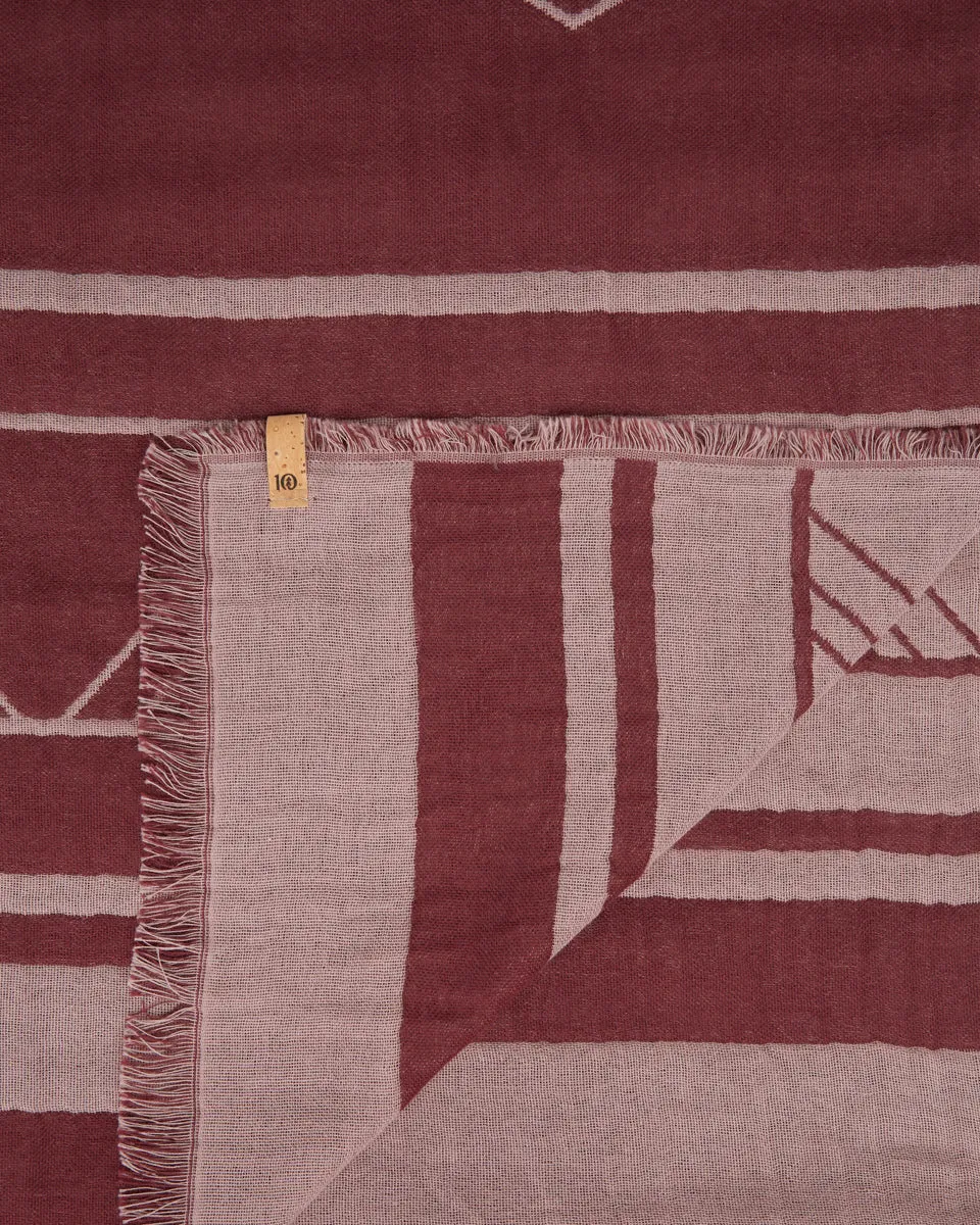 Cotton Diamond Blanket Scarf sold by tentree