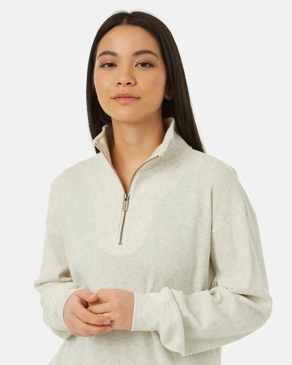 TreeWaffle Half Zip sold by tentree product image thumbnail 4
