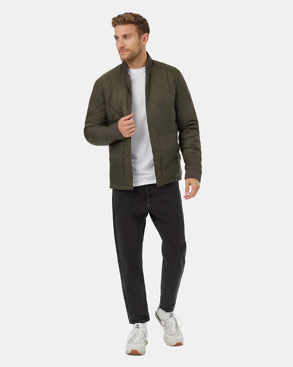 Diamond Padded Bomber Jacket sold by tentree product image thumbnail 2