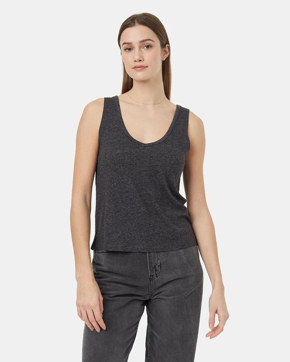 Double V Hemp Tank sold by tentree