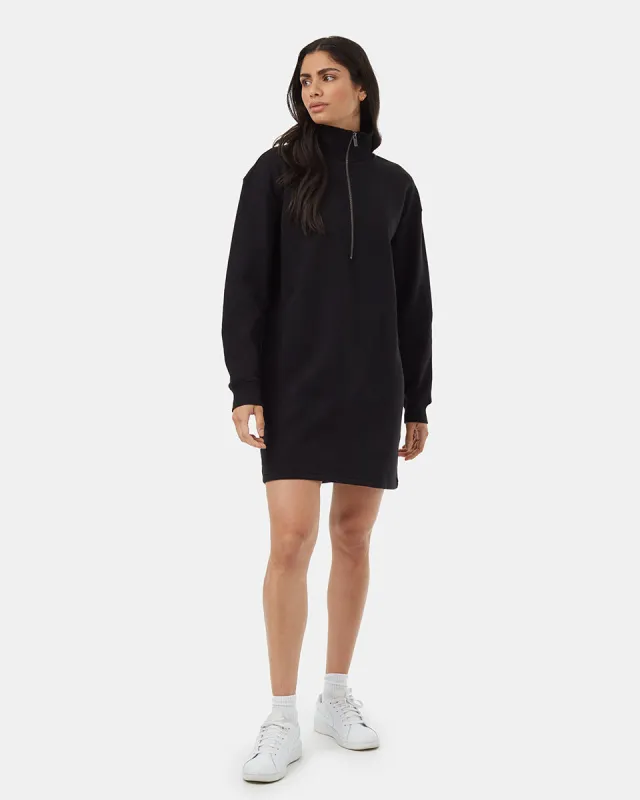 1/4 Zip Fleece Dress sold by tentree