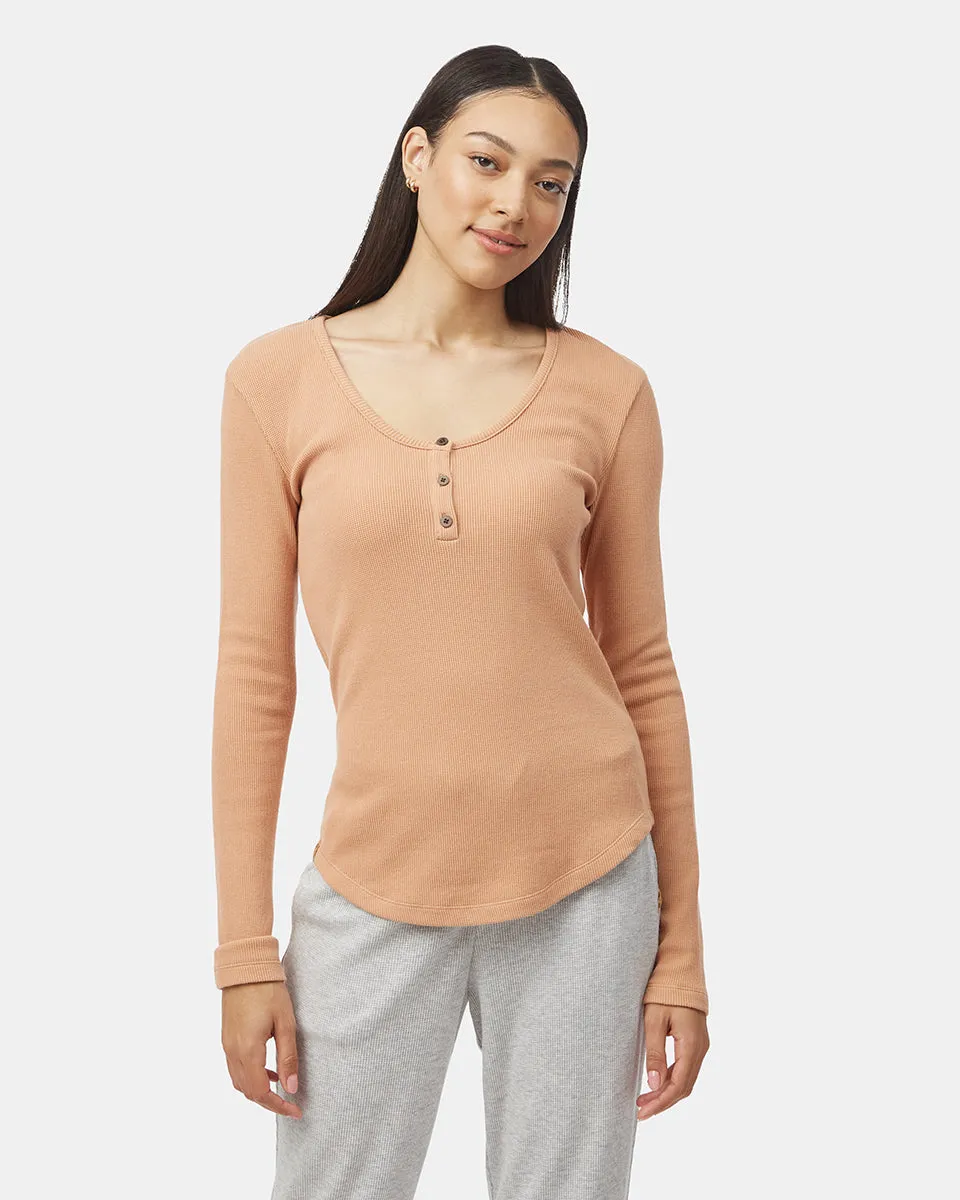 TreeWaffle Henley Longsleeve sold by tentree