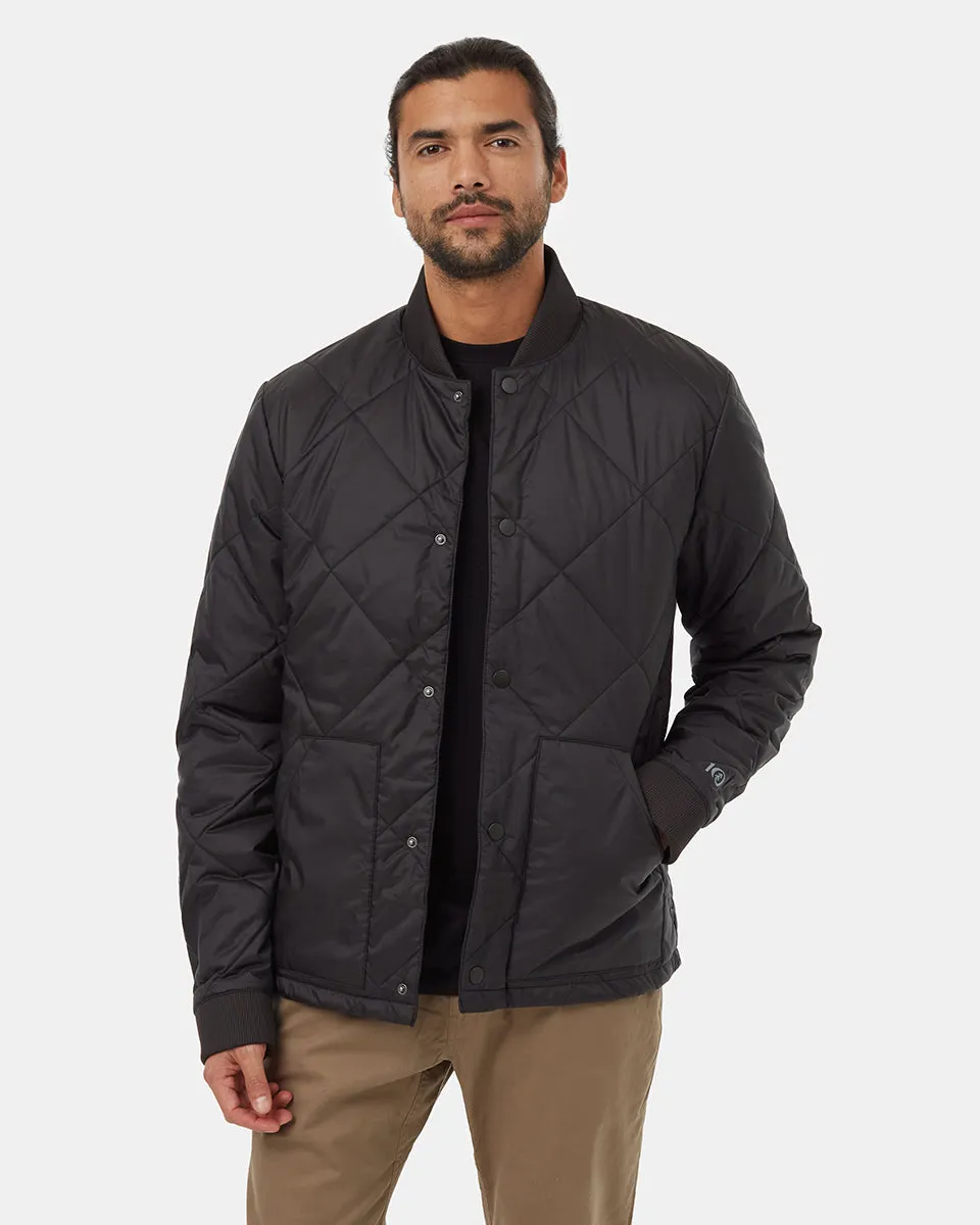 Diamond Padded Bomber Jacket sold by tentree