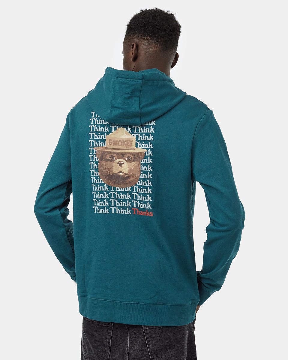 Smokey Bear Think Hoodie sold by tentree