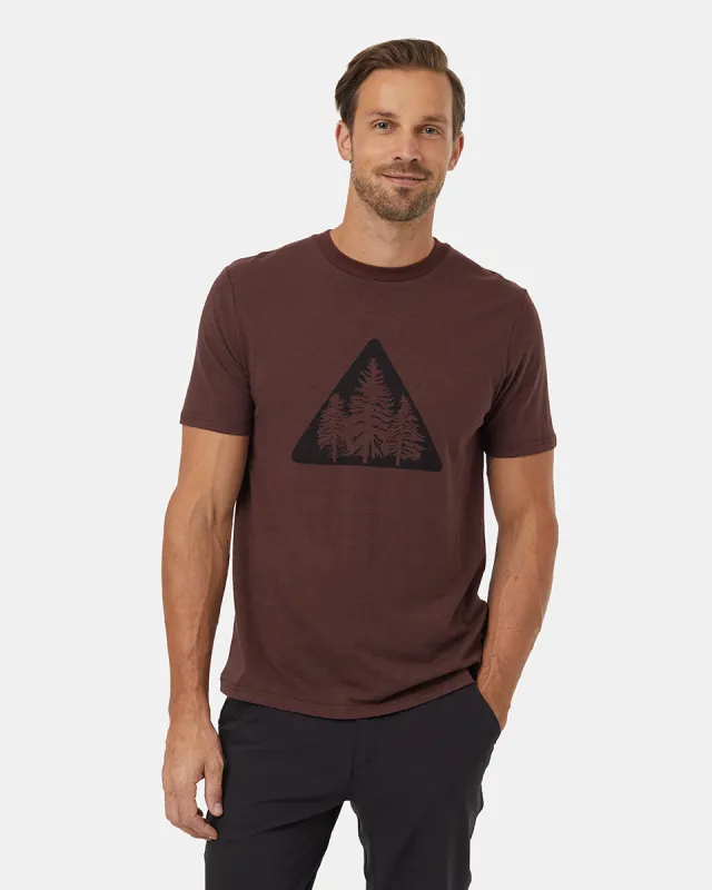 Pine Trio T-Shirt sold by tentree