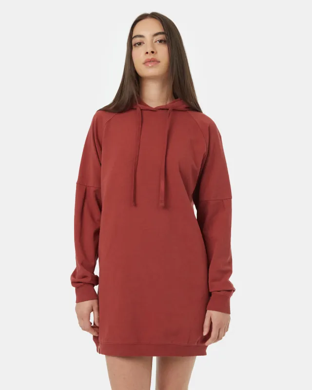 Oversized French Terry Hoodie Dress made by tentree