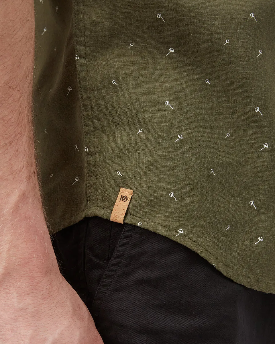 Mushroom Mancos Shortsleeve Shirt sold by tentree product image thumbnail 5
