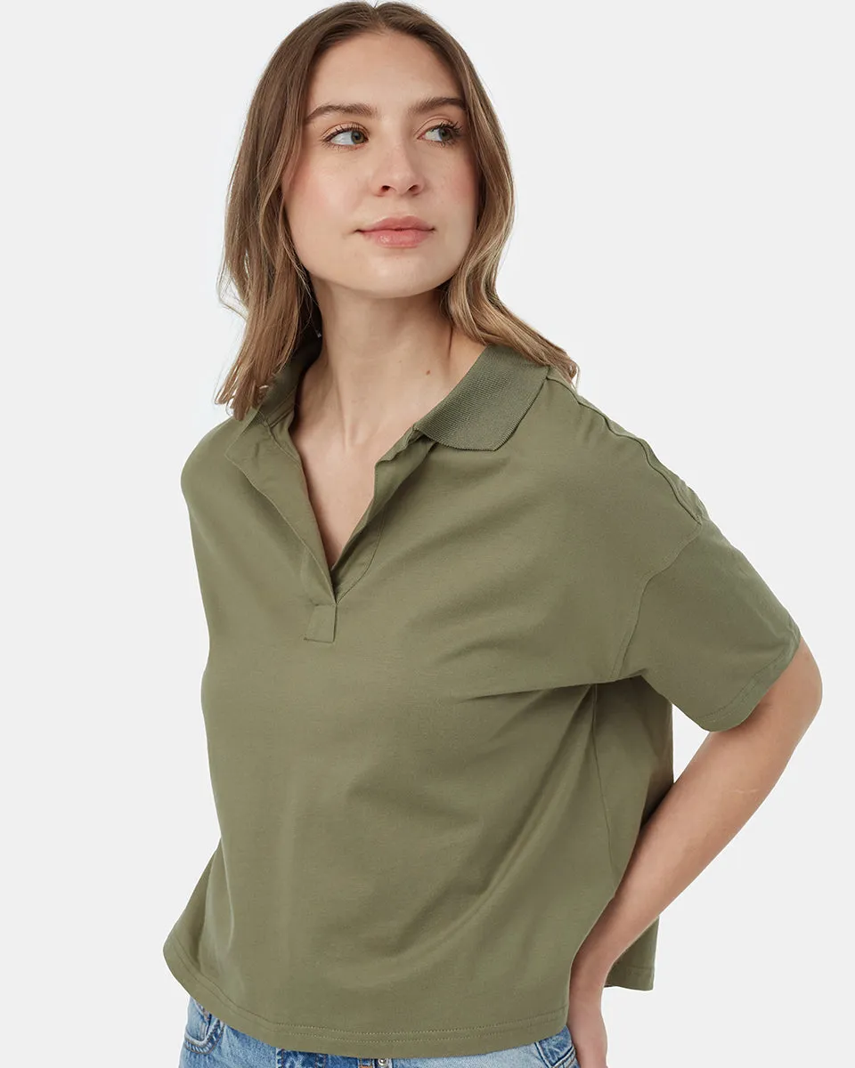Oversized Polo Shirt sold by tentree product image thumbnail 4