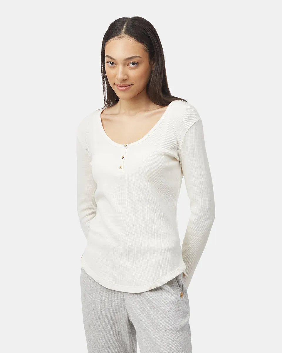 TreeWaffle Henley Longsleeve sold by tentree