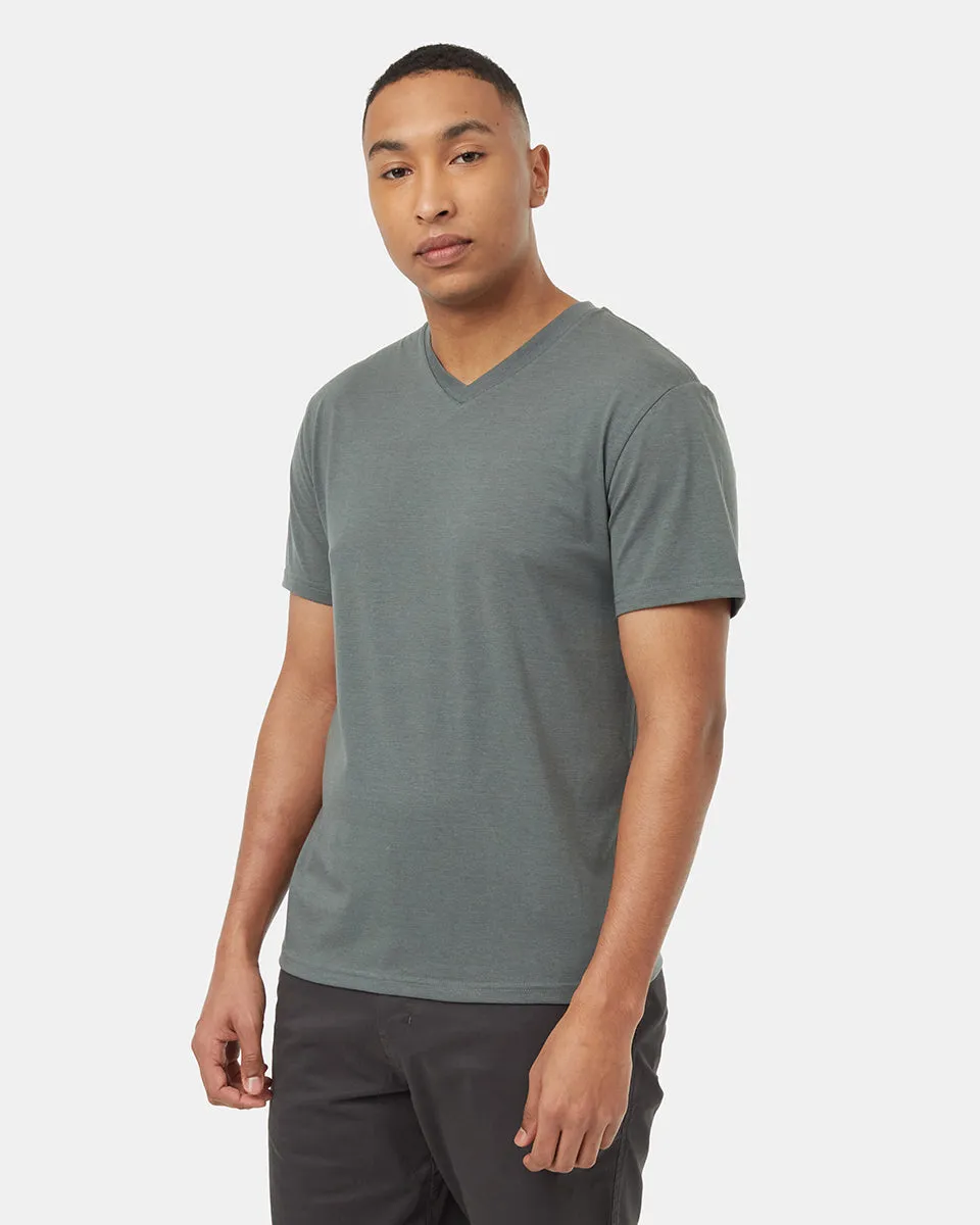 Treeblend V-Neck T-Shirt sold by tentree