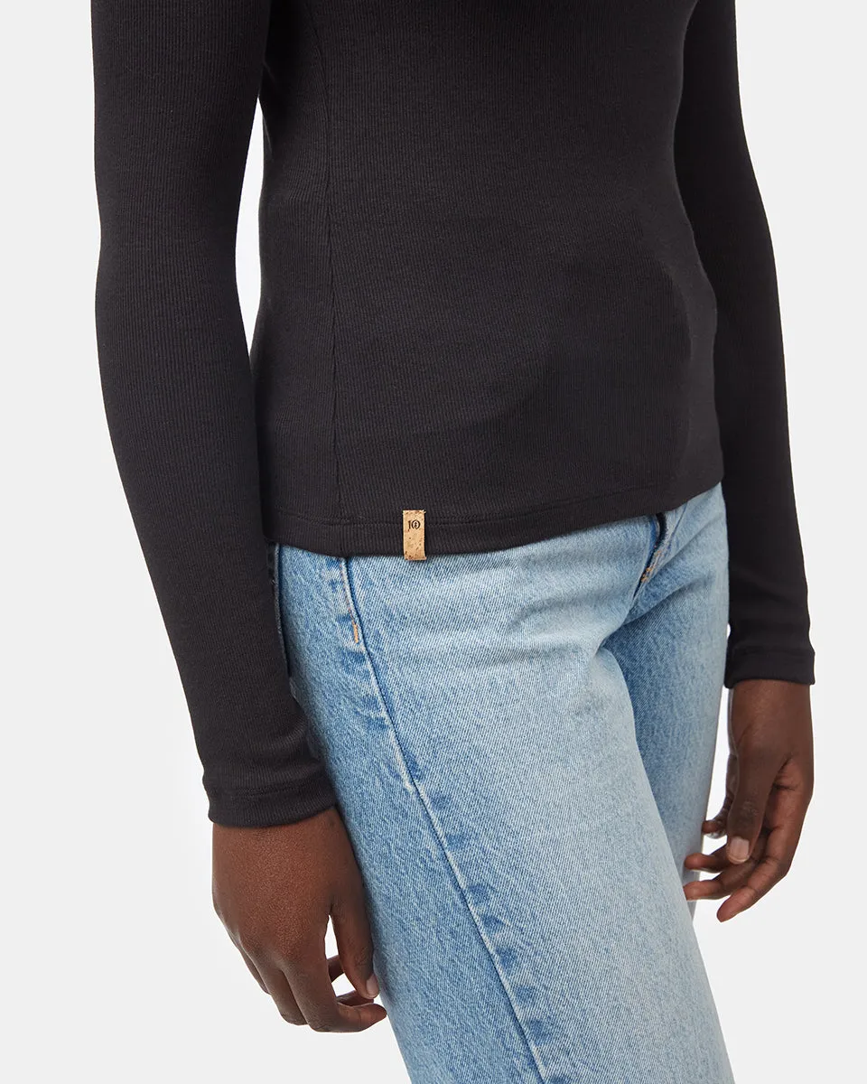 Rib Mock Neck Longsleeve sold by tentree product image thumbnail 5