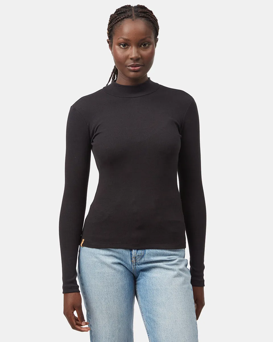 Rib Mock Neck Longsleeve sold by tentree product image thumbnail 2