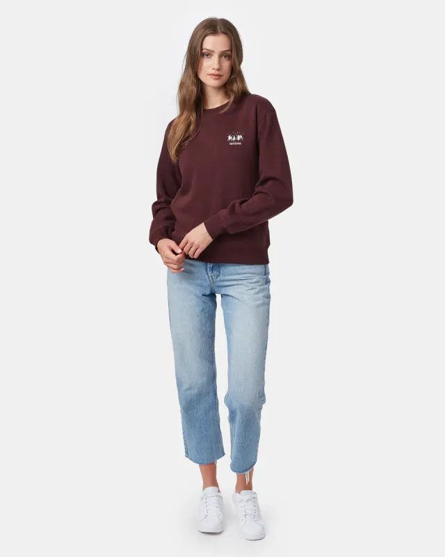 Winter Trees Crew sold by tentree