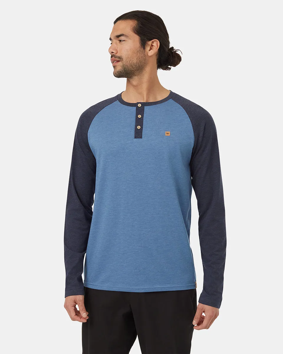 TreeBlend Baker Henley Longsleeve sold by tentree