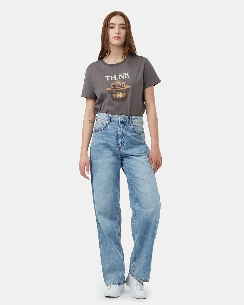 Smokey Bear Think T-Shirt sold by tentree product image thumbnail 2