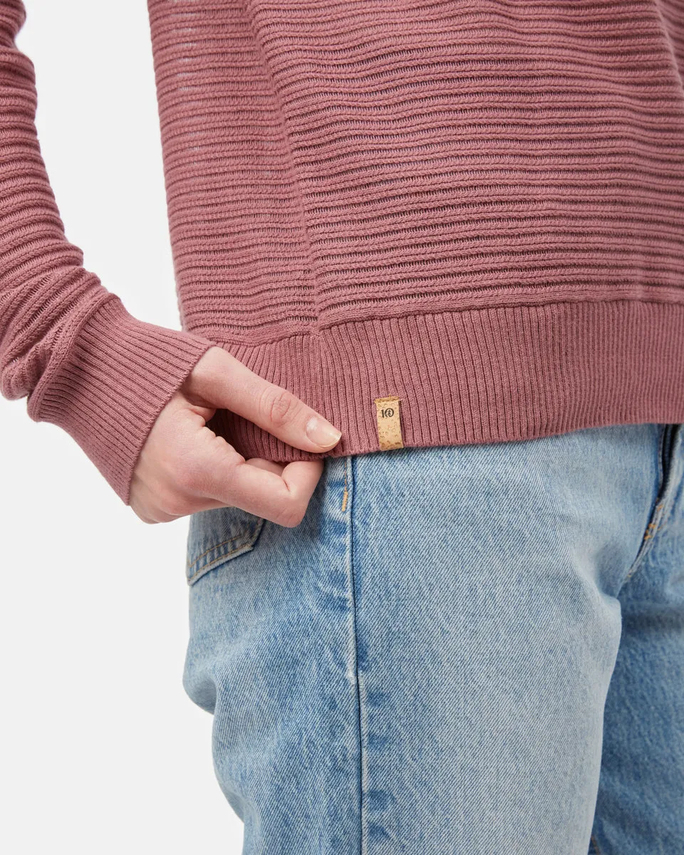 Highline Cotton Rib Crew Sweater sold by tentree product image thumbnail 4
