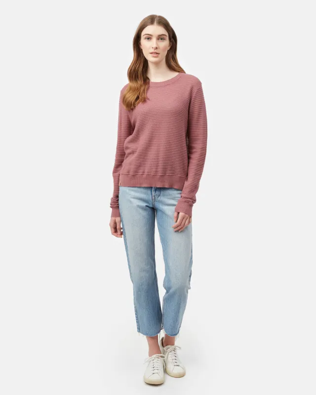 Highline Cotton Rib Crew Sweater sold by tentree