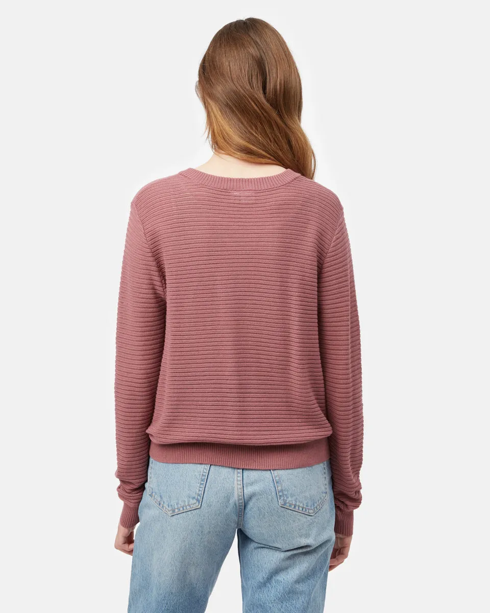 Highline Cotton Rib Crew Sweater sold by tentree product image thumbnail 5